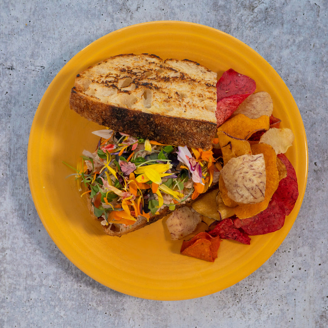 Chef's Garden Tuna Sandwich