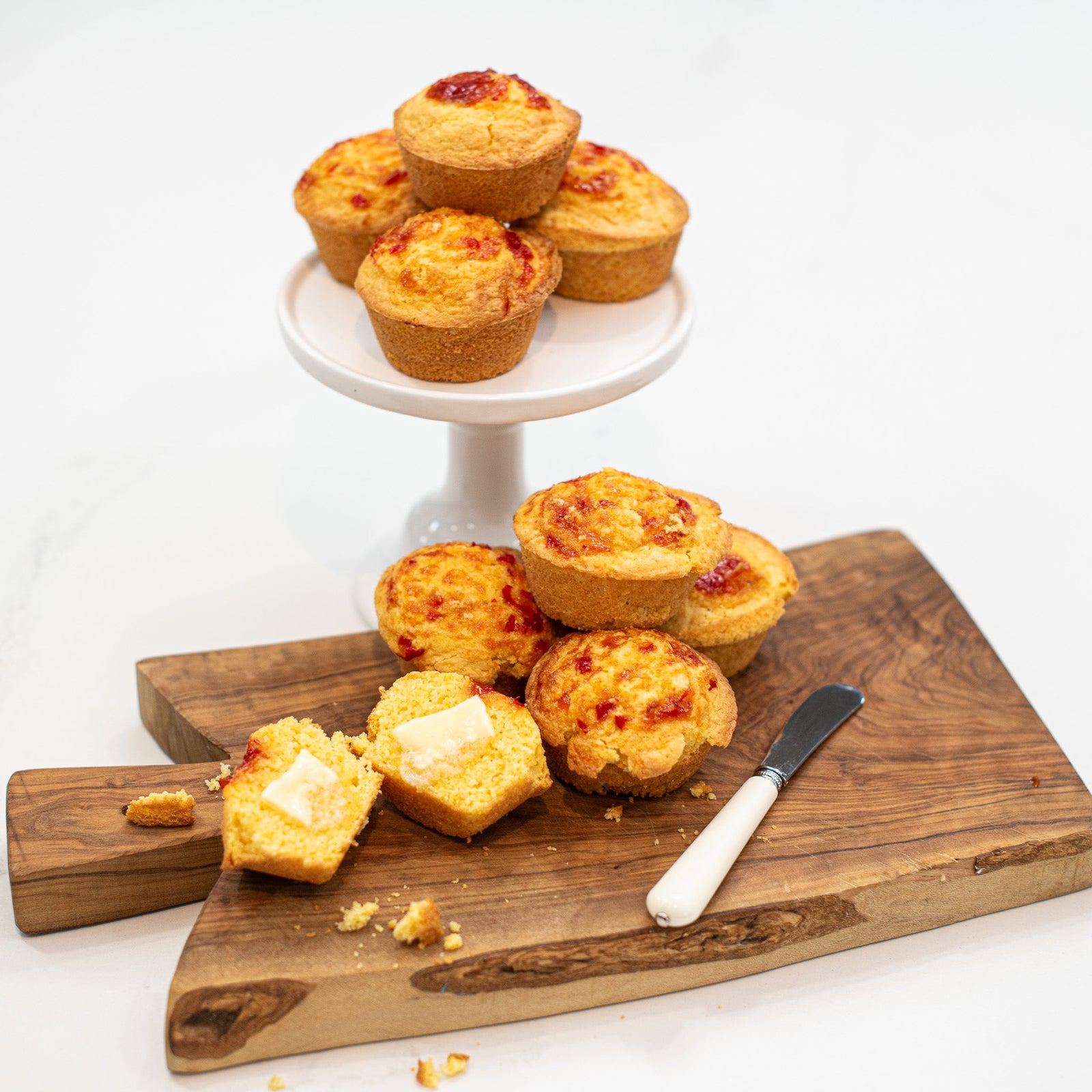 Lite-Spice Corn Muffins