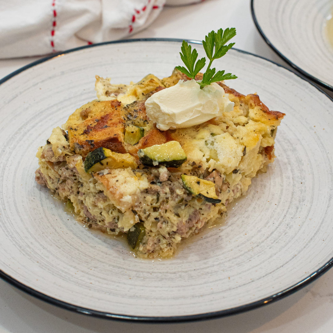 Italian Bagel Casserole