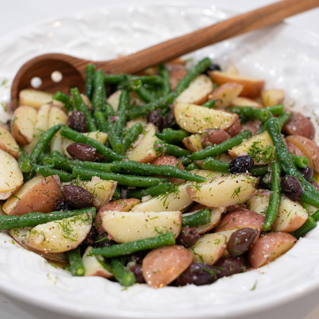 Lemon Garlic and Dill Potato Salad