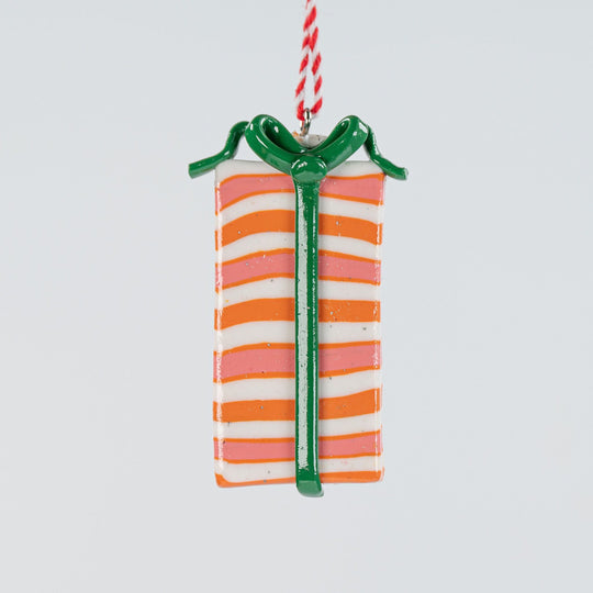 Clay Gift Box Ornament
