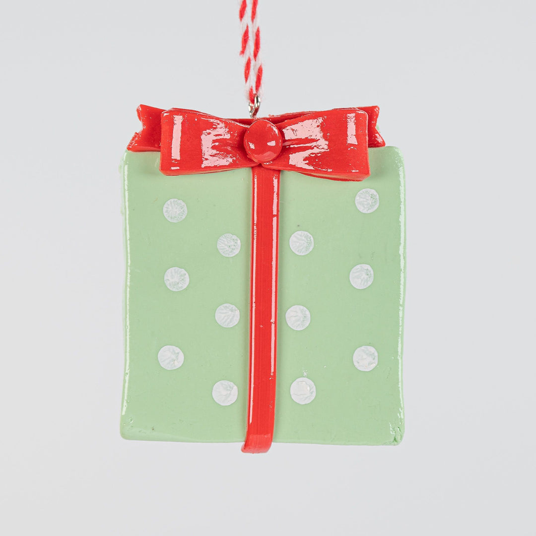 Clay Gift Box Ornament