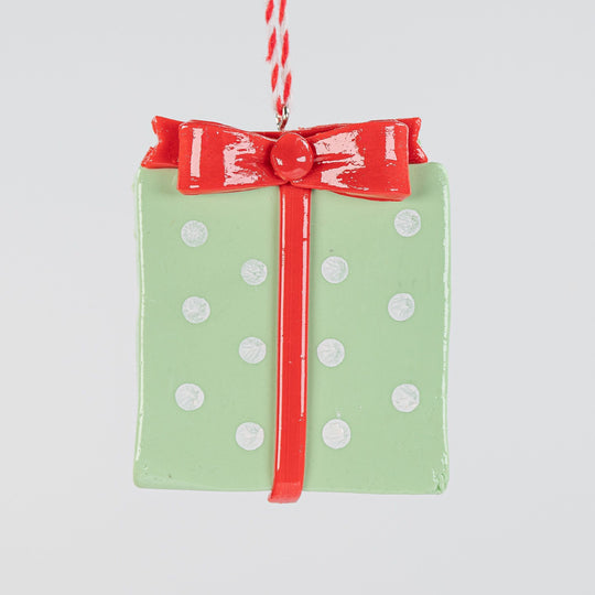 Clay Gift Box Ornament