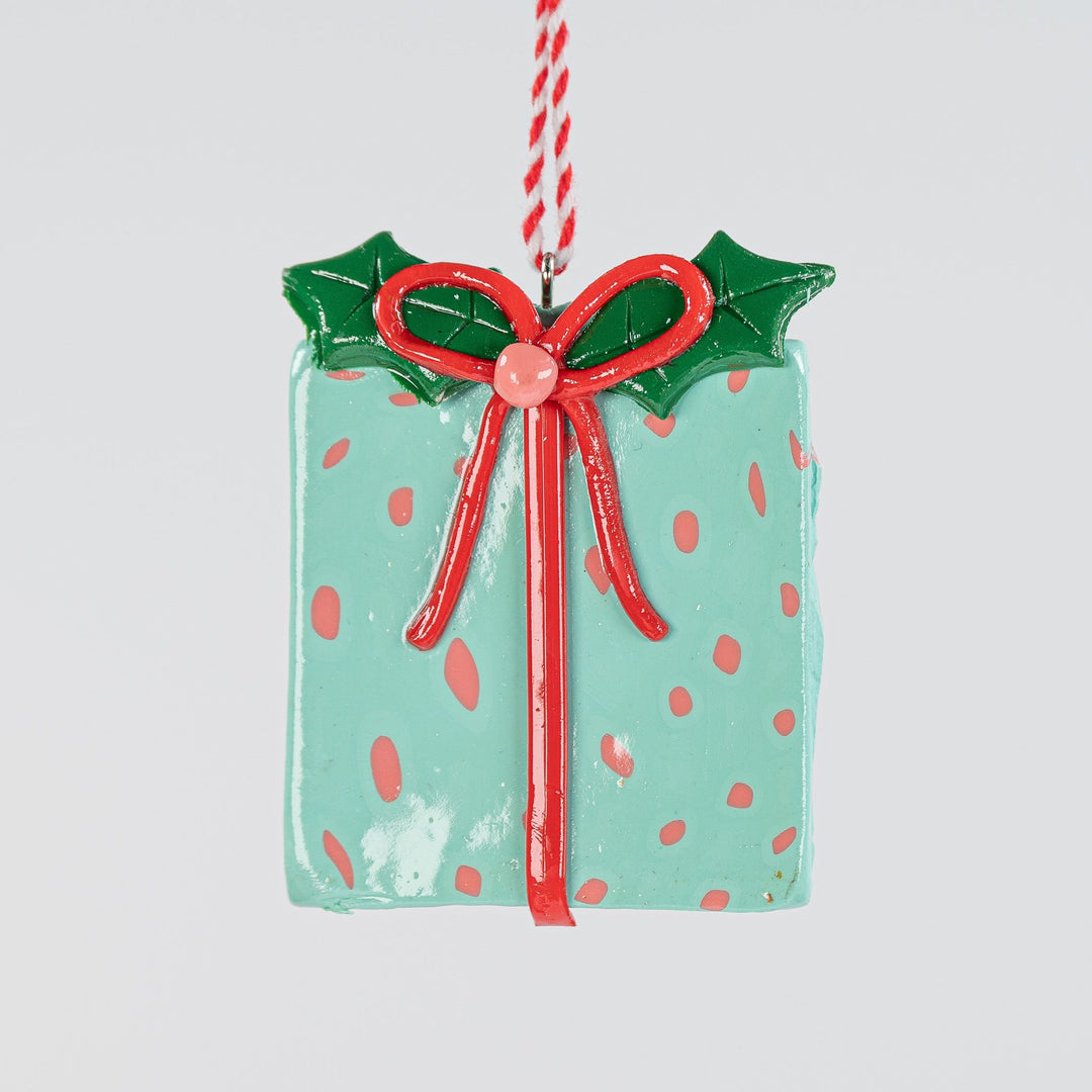 Clay Gift Box Ornament