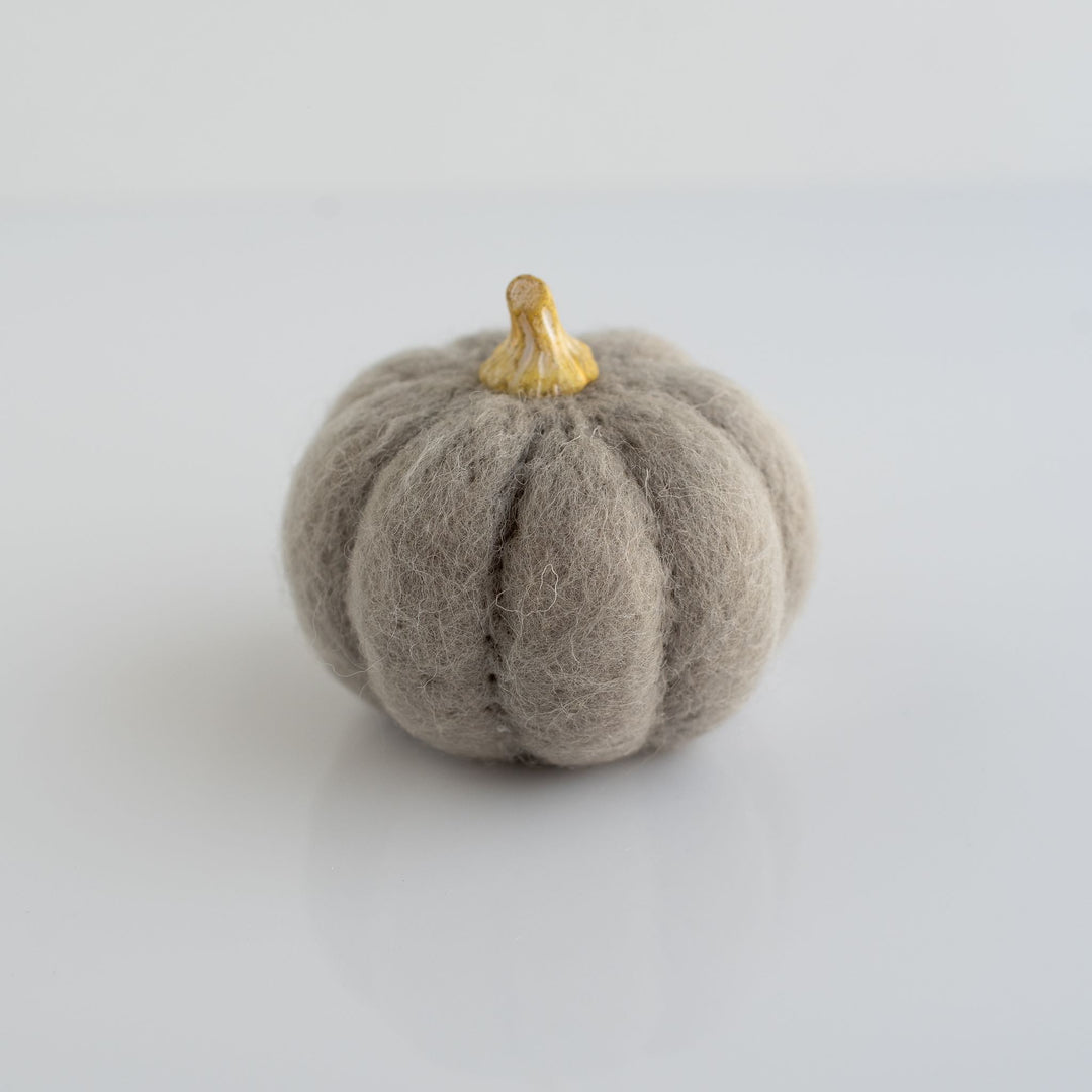 Felt Pumpkins