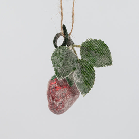 Hand Painted Fruit &amp; Vegetable Ornaments