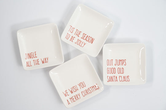 Holiday Song Plate