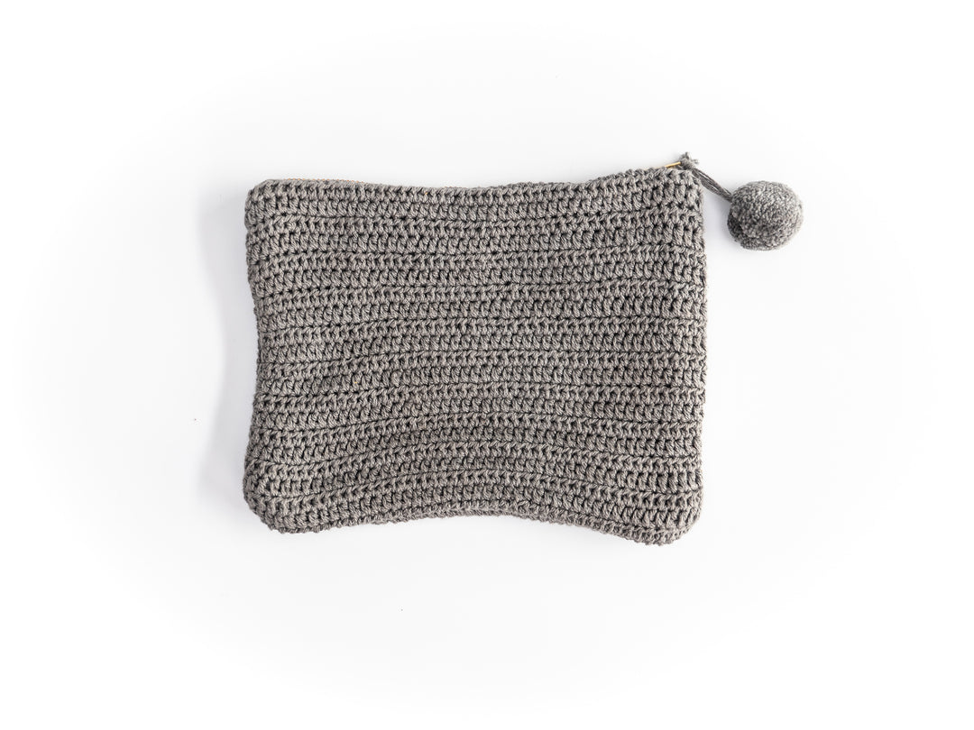 Handmade Cotton Crocheted Pouch