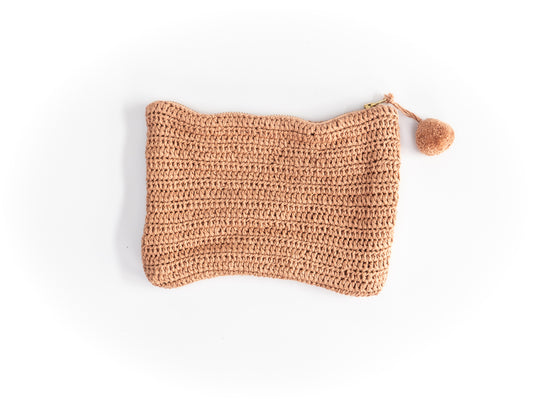 Handmade Cotton Crocheted Pouch