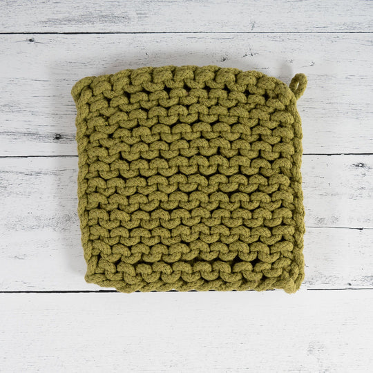 Cotton Crocheted Pot Holder