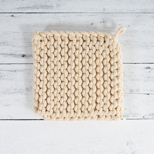 Cotton Crocheted Pot Holder