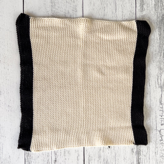 Cotton Knit Striped Dish Cloths