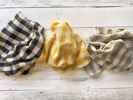 Cotton Waffle Weave Tea Towels